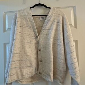 Old Navy Cream Knit Cardigan